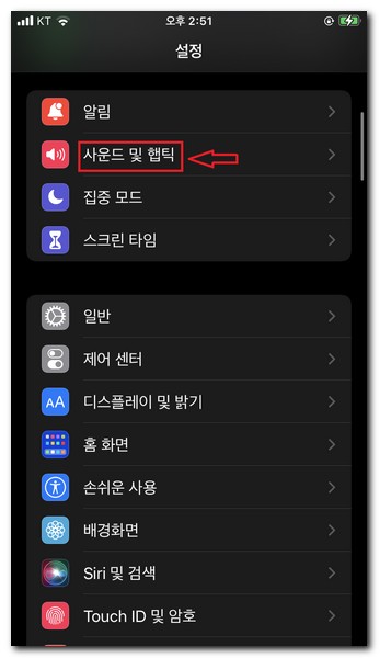 사운드 및 햅틱