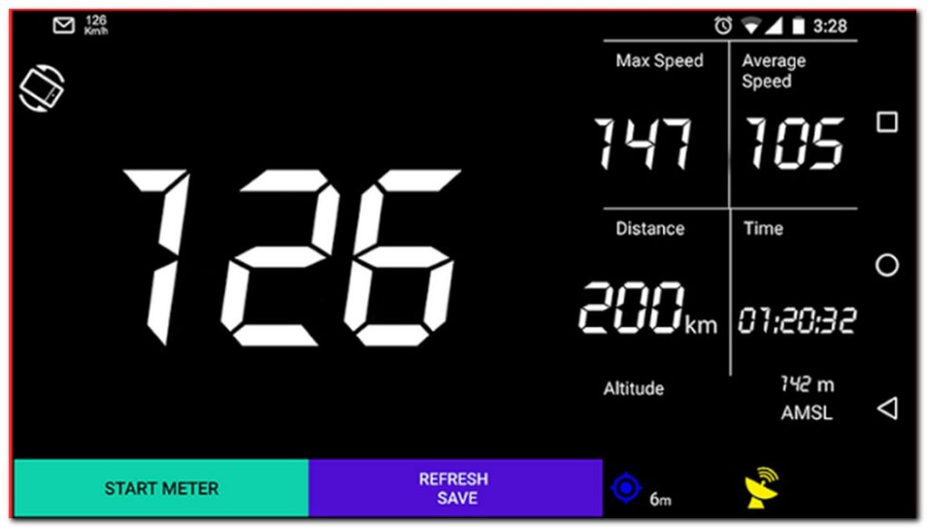 평균속도 계산 가로모드