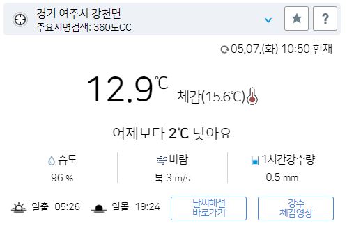 위 그림은 사진 입니다. 아래 본문 내용에서 날씨 상황을 정확히 알 수 있습니다.