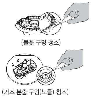 린나이 가스레인지 청소방법