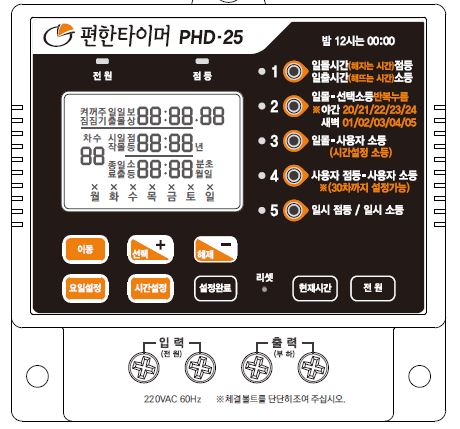 서준전기 타임스위치 사용설명서 다운로드 방법